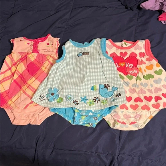 Girls 12 months spring/summer lot, 18 pieces. - Picture 3 of 8